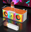 Colorful LED Bluetooth Speaker – Dual Speaker with Wireless Charging